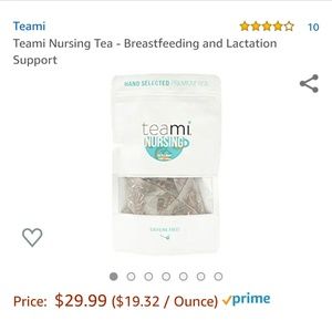 Nursing tea
